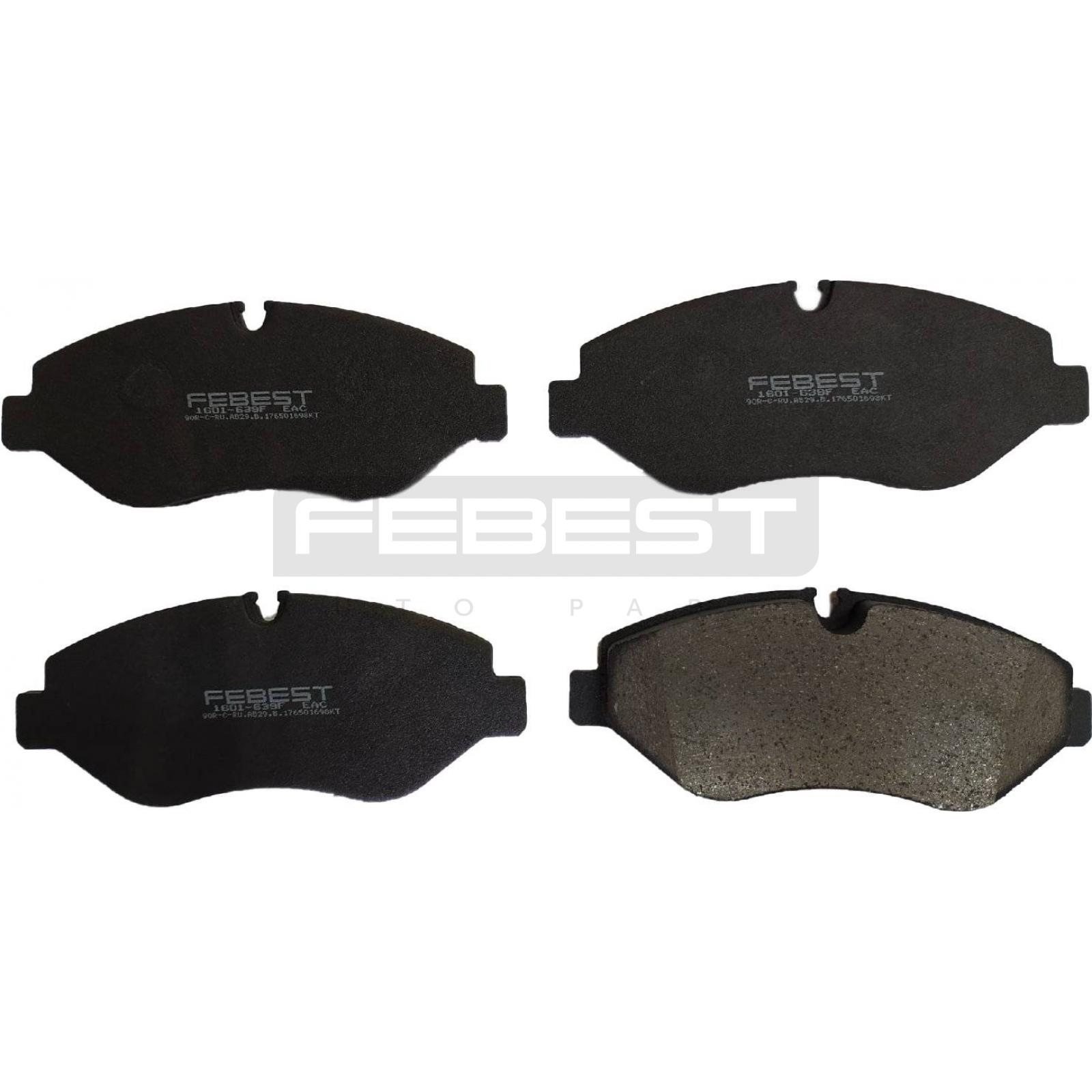 колодки тормозные передние