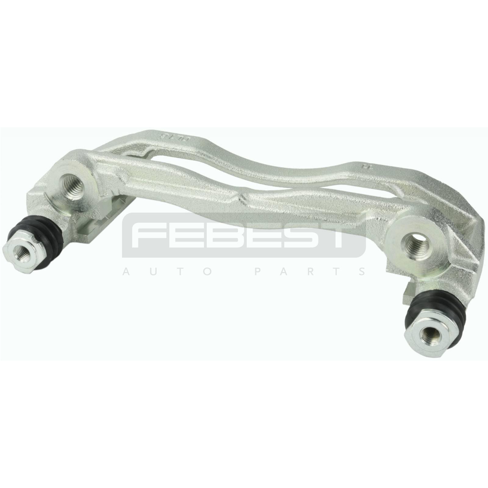 скоба переднего левого тормозного суппорта (с направляющими)